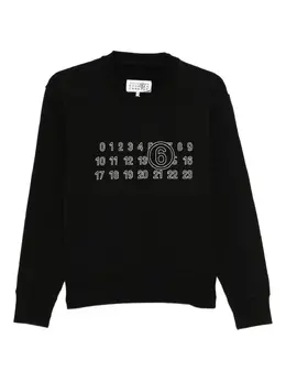 MM6 Maison Margiela: Свитшот с принтом 