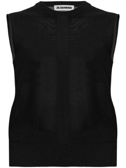 Jil Sander: Чёрный топ 
