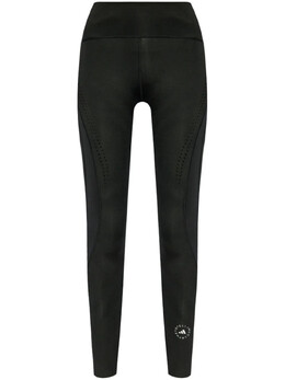 Adidas By Stella Mccartney: Чёрные легинсы 