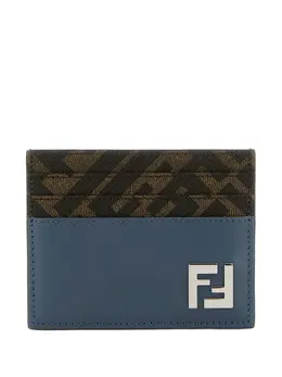 FENDI: Тёмный картхолдер  FF