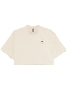 Adidas By Stella Mccartney: Короткая футболка 