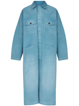 Maison Margiela: Двубортный плащ 