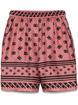 Dolce & Gabbana: Розовые шорты 