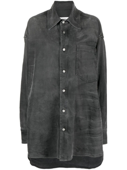 MM6 Maison Margiela: Джинсовая рубашка 