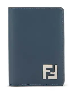 FENDI: Коричневый картхолдер  Zucca