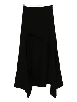 Mugler: Чёрная юбка 