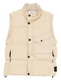 Stone Island: Светлый жилет  Compass
