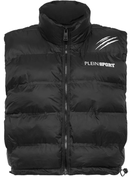 Plein Sport: Чёрный жилет 