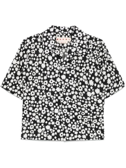 Marni: Чёрная рубашка 