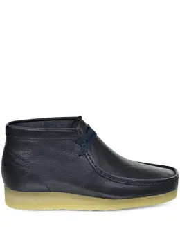 Clarks Originals: Синие ботинки 