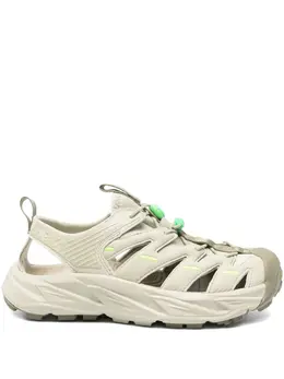 HOKA: Бежевые сандалии 