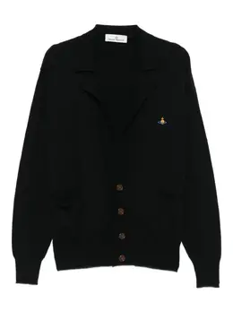 Vivienne Westwood: Чёрный кардиган  Orb