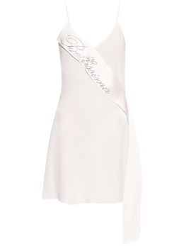 Blumarine: Атласное платье 