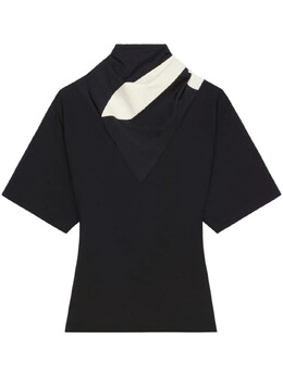 Courreges: Чёрный топ 