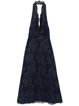 Elie Saab: Джинсовое платье 