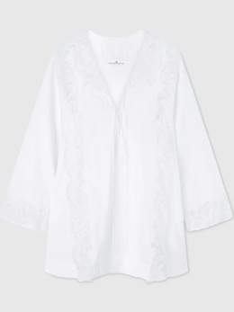 Ermanno Scervino: Блуза с цветочным принтом 