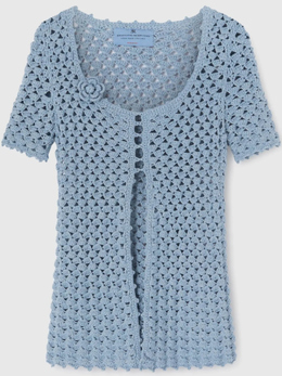 Ermanno Scervino: Синий кардиган 
