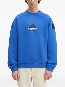 adidas: Голубой свитшот 