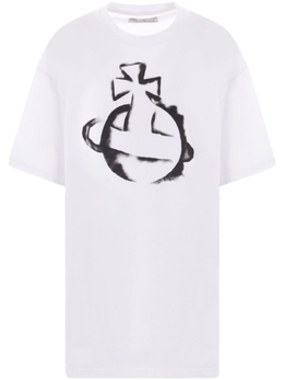 Vivienne Westwood: Хлопковая футболка  Orb