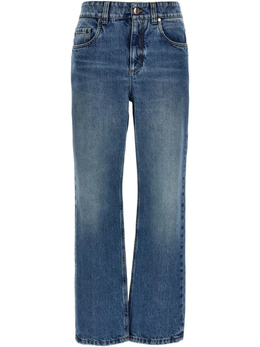 Brunello Cucinelli: Прямые джинсы  Monili