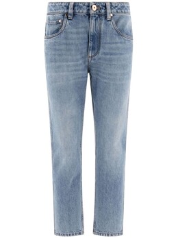 Brunello Cucinelli: Зауженные джинсы 