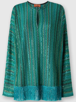 Missoni: Блуза с принтом 