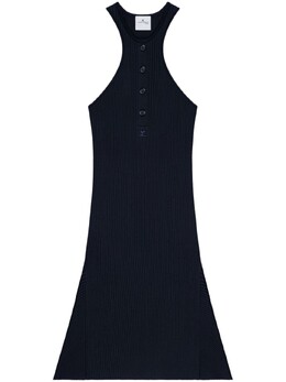 Courreges: Синее платье 