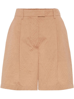 Brunello Cucinelli: Коричневые шорты 