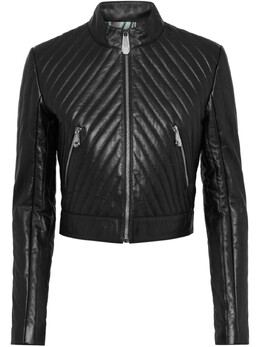 Philipp Plein: Кожаная куртка 