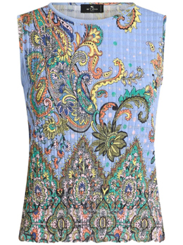 Etro: Трикотажный топ 