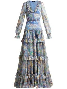 Etro: Длинное платье 