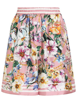 Dolce & Gabbana: Атласные шорты 