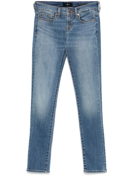 7 For All Mankind: Джинсы с заниженной талией 