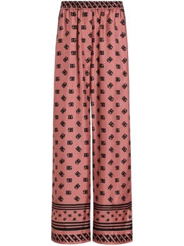 Dolce & Gabbana: Розовые брюки 