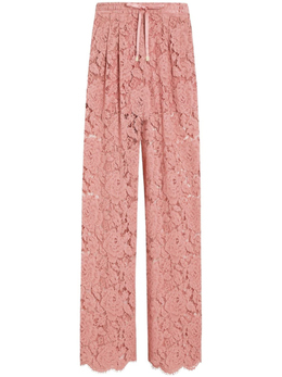 Dolce & Gabbana: Розовые брюки 