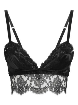 Dolce & Gabbana: Чёрный бюстгальтер 