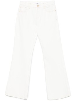 7 For All Mankind: Расклешённые джинсы 