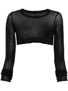 Rick Owens: Короткая футболка 
