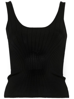 MUGLER: Трикотажный топ 