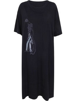 Yohji Yamamoto: Платье миди 