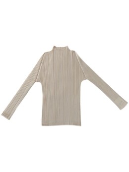 Pleats Please Issey Miyake: Футболка 