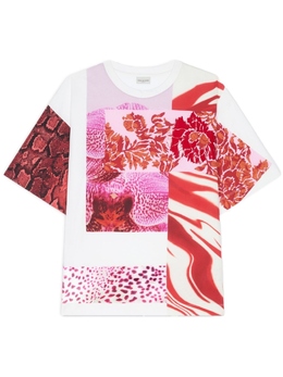 Dries Van Noten: Футболка с принтом 