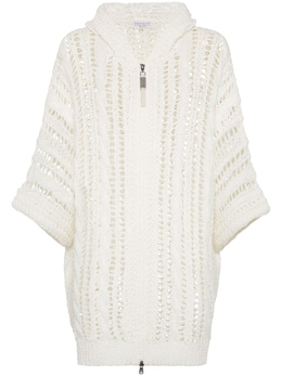 Brunello Cucinelli: Белый кардиган 