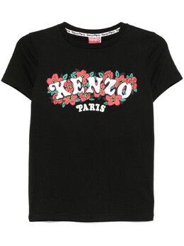 Kenzo: Хлопковая футболка 