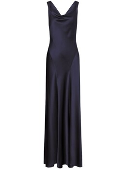 Alberta Ferretti: Платье с воротником 