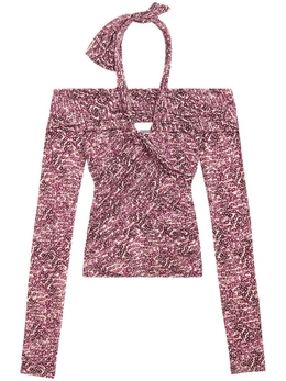 Isabel Marant: Фиолетовый топ 