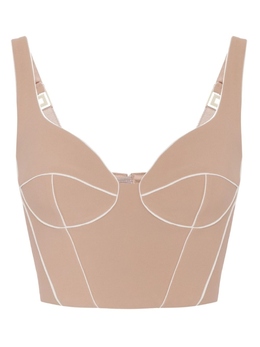 Elisabetta Franchi: Розовый топ 