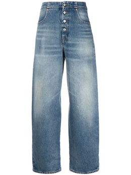 MM6 Maison Margiela: Зауженные джинсы 