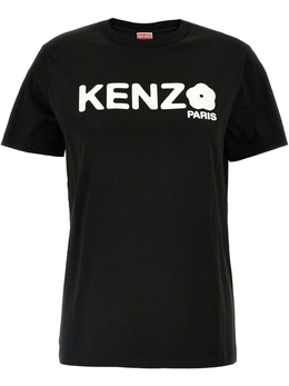Kenzo: Футболка с цветочным принтом 