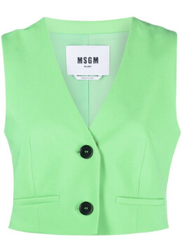 MSGM: Зелёный жилет 